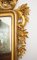 Specchio Luigi Filippo napoletano in legno dorato e intagliato, XIX secolo, Immagine 4