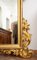 Specchio Luigi Filippo napoletano in legno dorato e intagliato, XIX secolo, Immagine 3