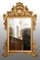 Specchio Luigi Filippo napoletano in legno dorato e intagliato, XIX secolo, Immagine 1