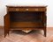 Napoleon III French Credenza in Precious Exotic Wood with Red Marble Top, 19th Century 6