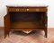 Napoleon III French Credenza in Precious Exotic Wood with Red Marble Top, 19th Century, Image 6