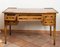Antique Louis XVI Lombard Desk in Walnut with Maple Inlay Grafts, 18th Century, Image 9