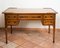 Antique Louis XVI Lombard Desk in Walnut with Maple Inlay Grafts, 18th Century, Image 6