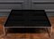 Table Basse avec Plateau Noir sur Base en Chrome de Kartell 6