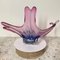 Pink & Blue Murano Center Piece from Sommerso, 1970s 11