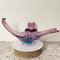Pink & Blue Murano Center Piece from Sommerso, 1970s 3
