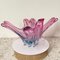 Pink & Blue Murano Center Piece from Sommerso, 1970s, Image 7