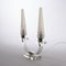 Art Deco Twin Candelabra Lamp with Original Glass Shades from Adnet, 1920s 4