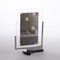 Art Deco Modernist Photo Frame in Chrome on Black Phenolic Base, 1930s 4