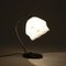 Art Deco Swan Neck Desk Reading Lamp with Original Geometric Shade, 1930s, Image 6