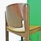 Model 122 Chairs in Walnut and Leather by Vico Magistretti for Cassina, 1967, Set of 4, Image 20