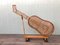 Escultura de guitarra italiana hecha a mano de bambú, años 70, Imagen 1