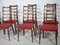 Lis Dining Chairs in Teak by Niels Koefoed for Hornslet Møbelfabrik, 1960, Set of 6 4