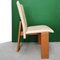 Stühle mit Dreibeingestell & Beige Lederbezug, 1970er, 6er Set 11