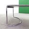 Space Age Febo Desk with Chromed Tubular Frame and Black Lacquered Wood Top by Giotto Stoppino for Driade, 1970s 9