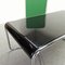 Space Age Febo Desk with Chromed Tubular Frame and Black Lacquered Wood Top by Giotto Stoppino for Driade, 1970s, Image 7