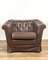 Leather Club Chair, 1960s 1