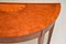 Vintage Sheraton Style Console Table in Burr Elm, 1950, Image 8