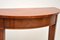 Table Console Style Sheraton Vintage en Loupe d'Orme, 1950 6