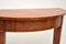 Vintage Sheraton Style Console Table in Burr Elm, 1950 6