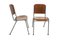 Scandinavian Teak and Metal Chairs, Sweden, 1960s, Set of 2 4
