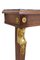 French Empire Console Table in Mahogany with Marble Top, 1850s-1860s 4