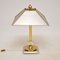 Large Brass and Steel Table Lamp, 1970s 2