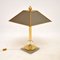 Large Brass and Steel Table Lamp, 1970s 1