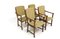 Scandinavian Oak Chairs, Sweden, 1950s, Set of 4 1