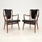 Carver Armchairs attributed to Andrew Milne, 1950s, Set of 2 1