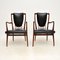 Carver Armchairs attributed to Andrew Milne, 1950s, Set of 2 2