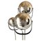 Chrome Steel Floor Lamp with Three Adjustable Light Points from Reggiani, 1960s, Image 8