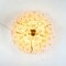 Large Mid-Century Floral Murano Glass Ceiling Light by Ernst Palme, Germany, 1970s, Image 7