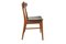 Monaco Chairs in Teak and Beech from Farstrup, Denmark, 1960s, Set of 4, Image 5
