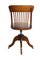 Vintage Oak Desk Chair, 1910 6
