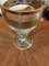 Antique Chalice in Blown Glass with Thread in Gold, 1700s 10