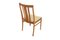 Skandinavische Stühle aus Nussholz, Schweden, 1950er, 4 . Set 3