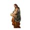Saint Joseph avec l'Enfant, 17ème Siècle, Sculpture sur Bois Polychrome 15
