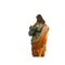 St. Joseph with Child, 17th Century, Polychrome Wood Carving 21