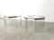 Vintage Glass and Brass Side Tables attributed to Gallotti E Radice, 1980s, Set of 2 5