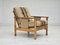 Danish Lounge Chairs in Wool & Oak, 1970s, Set of 2 2