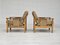 Danish Lounge Chairs in Wool & Oak, 1970s, Set of 2, Image 3