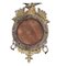 Eagle Carved Gilt Wood Convex Mirror with Candleholders, England, 1800s 4