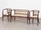 Wiener Secession Seating Set by Otto Wagner for Mundus Austria, 1903, Set of 3 3