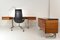 Executive Desk with Sideboard in Rosewood from Walter Knoll, 1970, Set of 2 16