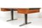 Chefschreibtisch mit Sideboard aus Palisander von Walter Knoll, 1970, 2er Set 8