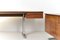 Executive Desk with Sideboard in Rosewood from Walter Knoll, 1970, Set of 2 13