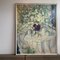 Lies Viegers, Natura morta di fiori, Olio su tela, anni '70, con cornice, Immagine 1