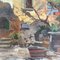 Ezelino Briante, Día soleado en Capri, 1955, óleo sobre tabla, enmarcado, Imagen 6