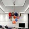 Large Space Age Murano Disc Chandelier, 1970s, Image 5